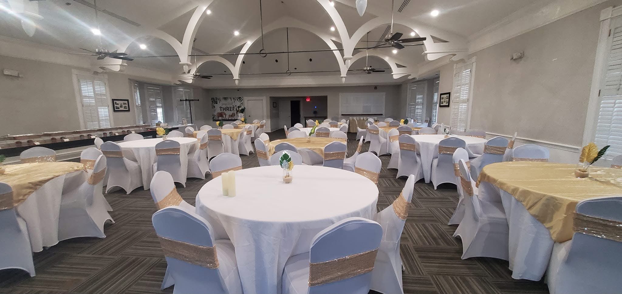 Event decoration setup 3